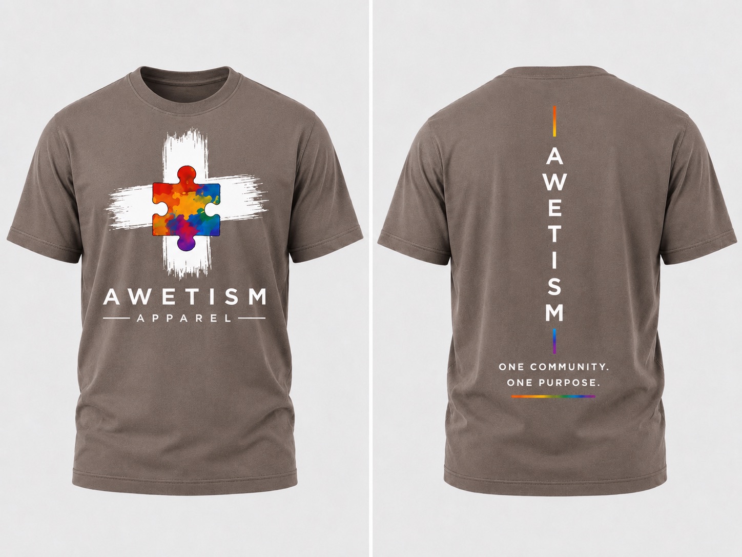 Puzzle Graphic Pigment Dye Tee image 3