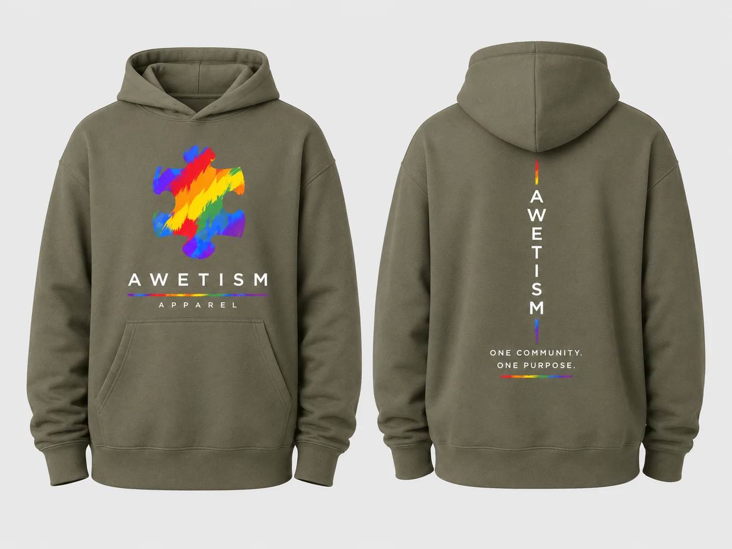 Spectrum Piece Heavyweight Hoodie image 3