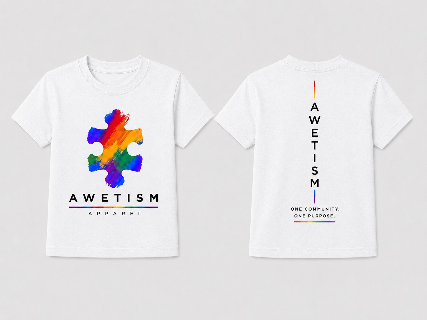 Youth Spectrum Piece Graphic Tee image 6