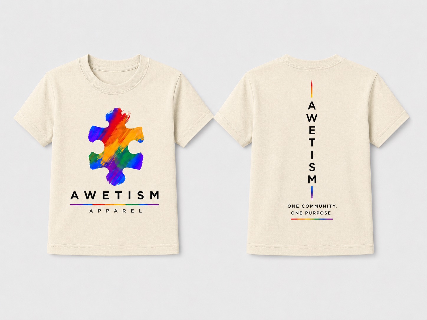 Youth Spectrum Piece Graphic Tee image 5