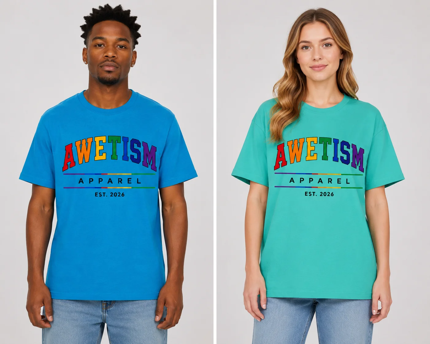 Classic Awetism Varsity Tee image 1