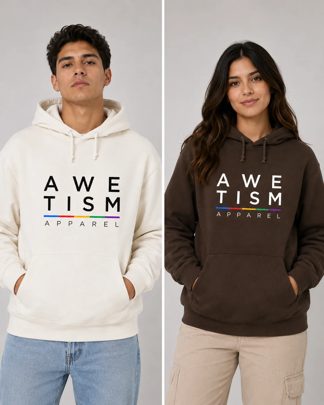 Awetism Bold Block Hoodie image 1