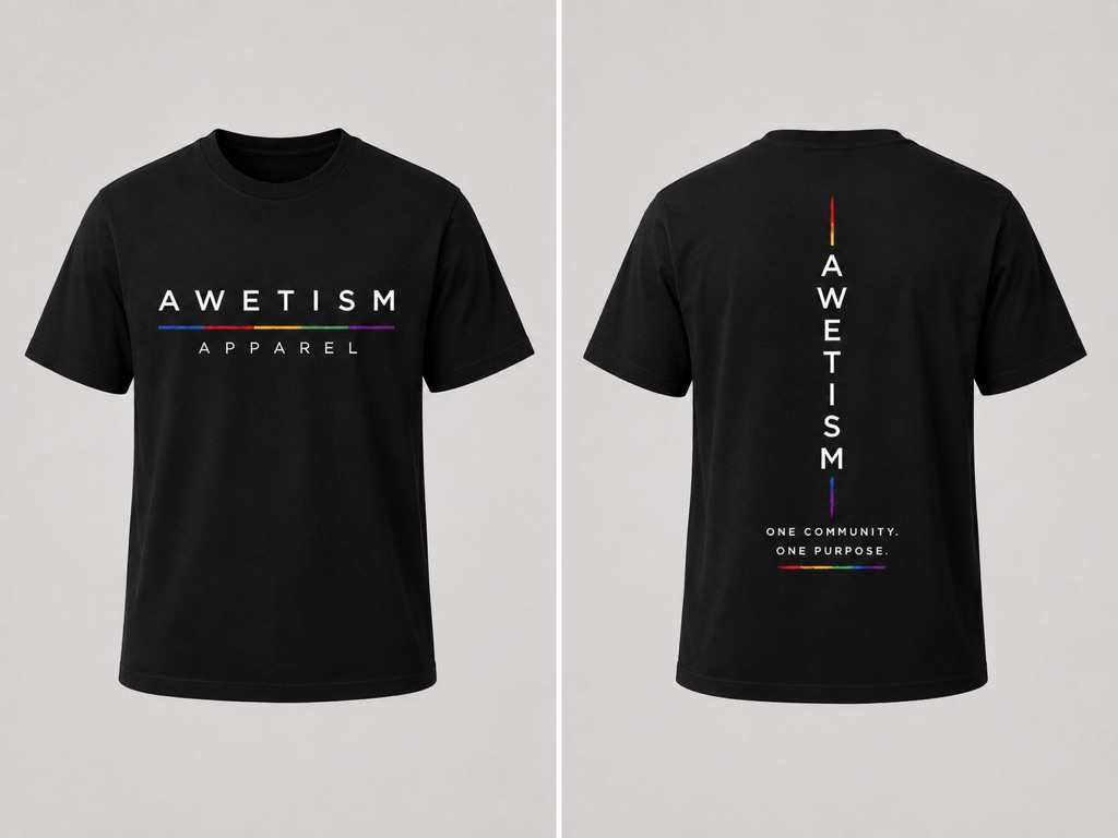 Signature Spectrum Graphic Pigment Dye Tee image 1