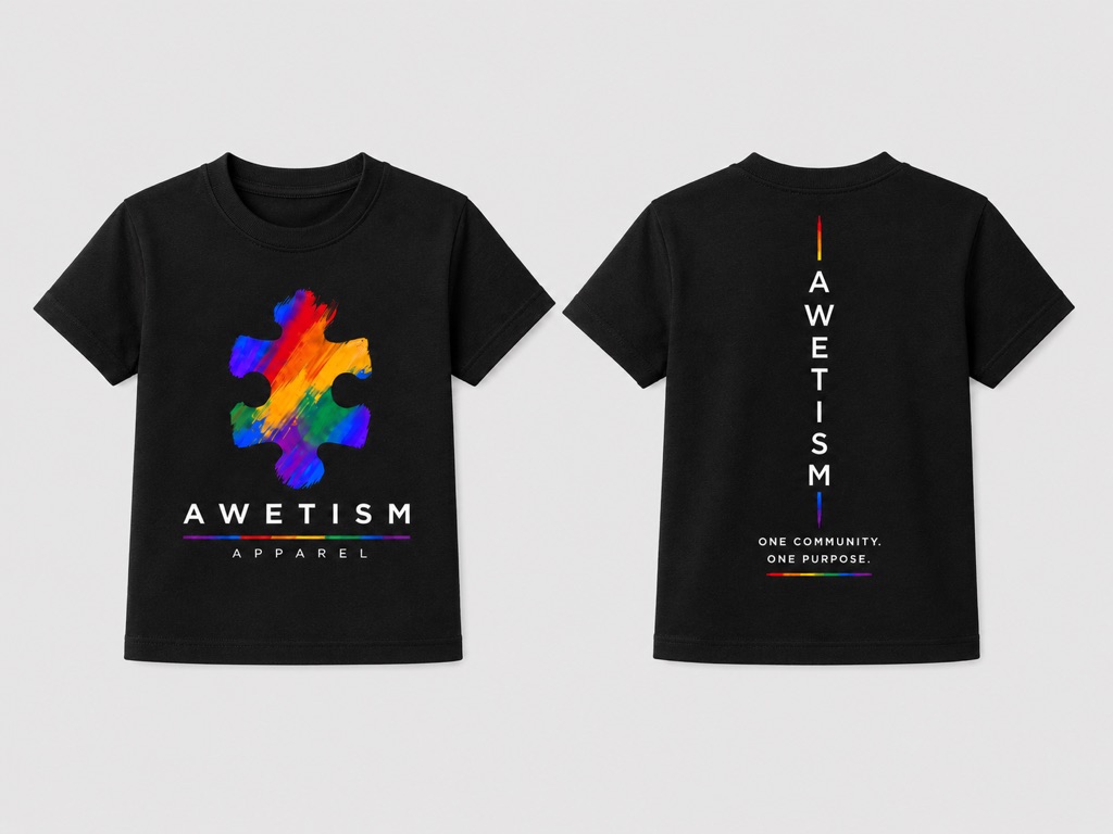 Youth Spectrum Piece Graphic Tee image 1