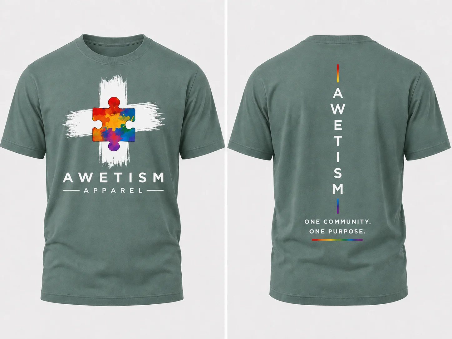 Puzzle Graphic Pigment Dye Tee image 8